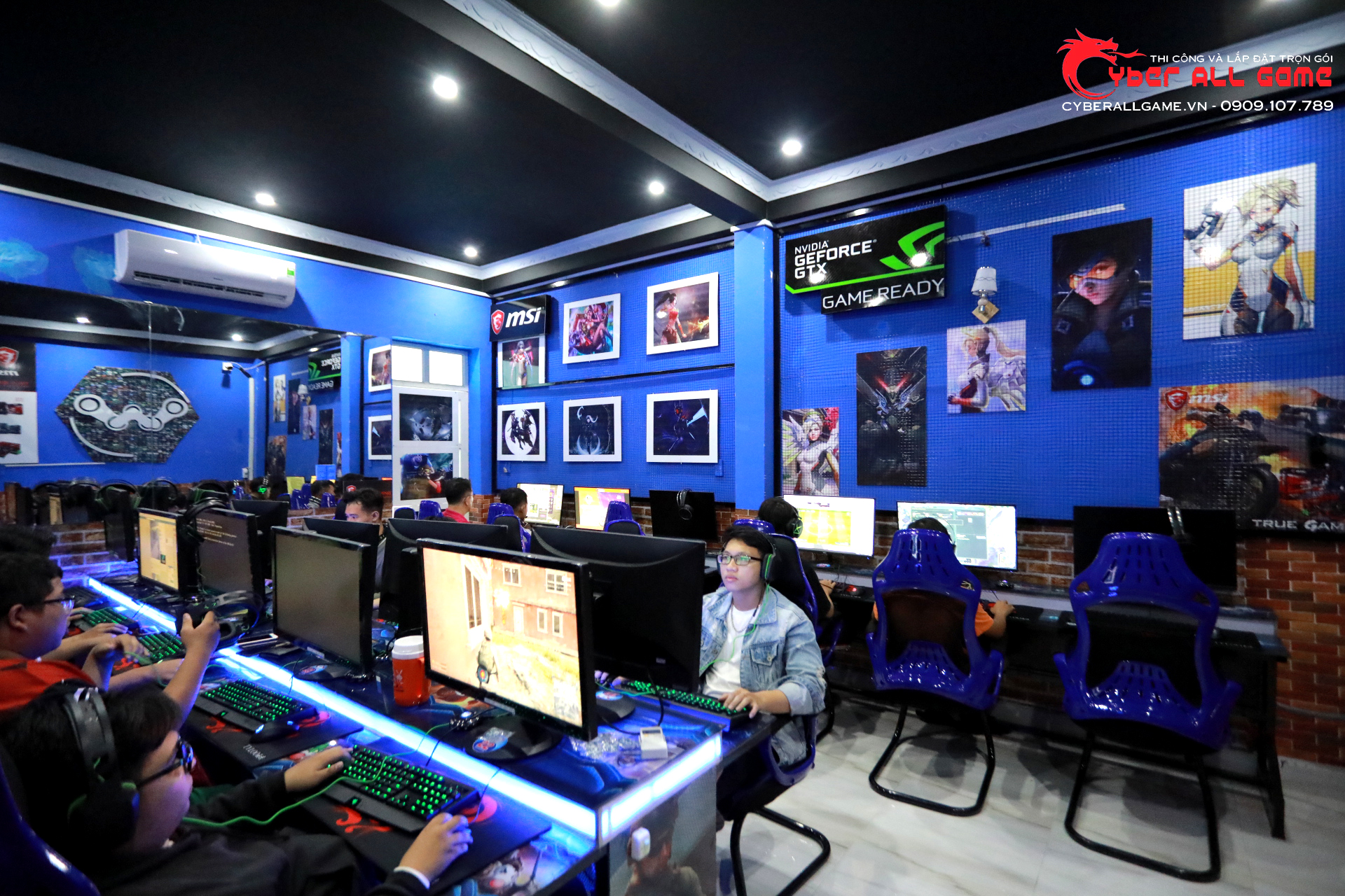 phòng cyber game cao cấp