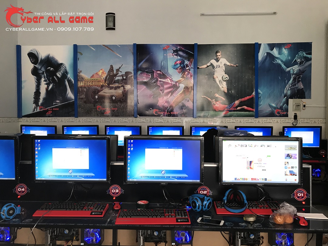 setup phòng game 2019