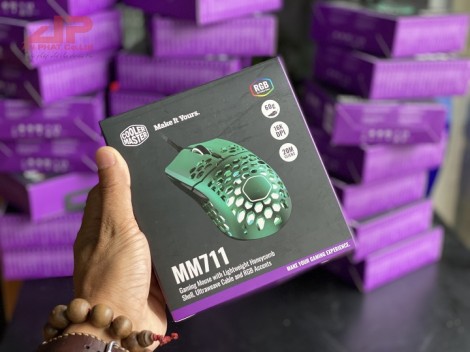 Chuột Gaming Cooler Master MM711 Green RGB Limited