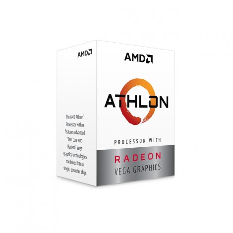CPU AMD Athlon PRO 200GE (3.2GHz 2 nhân 4 luồng Radeon Vega 3 Graphics)