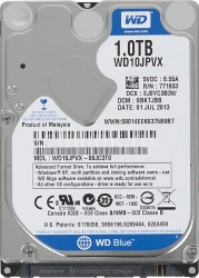 Ổ cứng laptop WD Blue 1TB/ 2,5/ SATA3 8MB CACHE/ 5400RPM