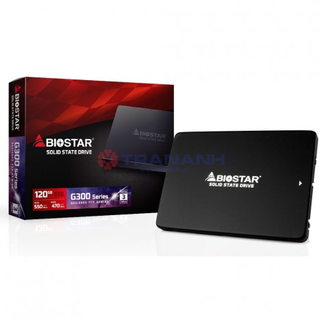 Ổ CỨNG SSD BIOSTAR G300 120GB UPTO 550MB/S