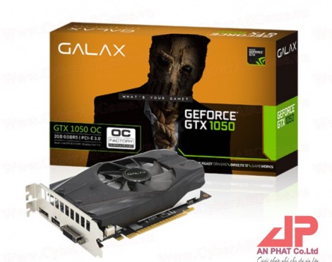 VGA Galax GeForce GTX 1050 OC 2GB DDR5